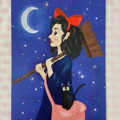 Kiki’s Delivery Service, Studio Ghibli, Kiki, Jiji...