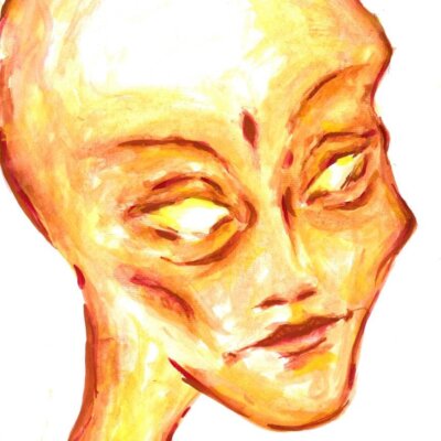 The Alien “Conscious” – Original Art P...