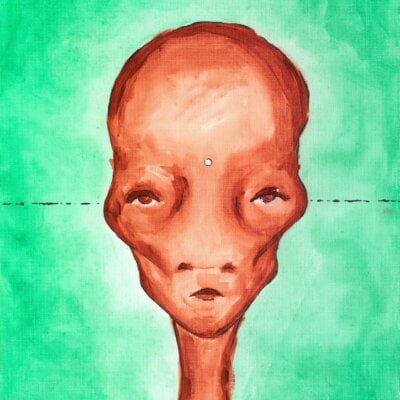 The Alien “Sensitive” – Original Art P...