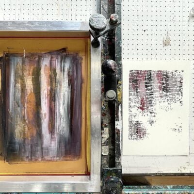 ‘Skin print’ 2024 A4 Original screen print framed/un...